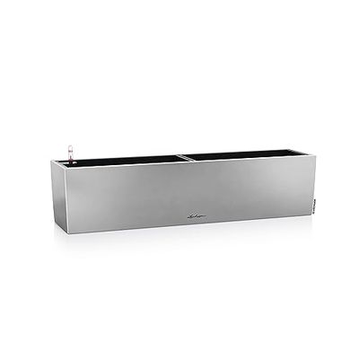 LECHUZA BALCONERA Stål 80 AIS - satin pärlgrå