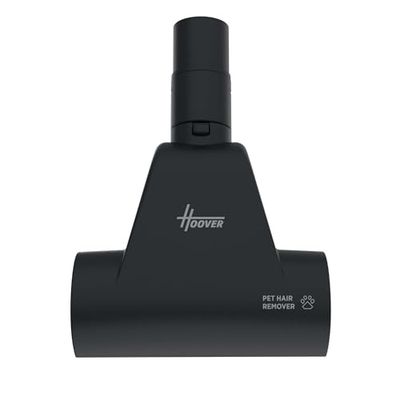 Hoover J77LF Mini Turbo Nozzle, Designed for Dust Mite Removal, Original Accessory and Spare Part, Black, Rotating Brushes, Compatible with Hoover HP2 Vacuum Cleaners