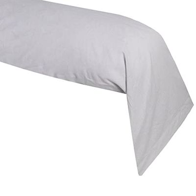 TAIE DE TRAVERSIN ALICIA PERLE 45X185 cm