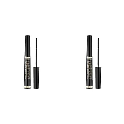 L'Oréal Paris Mascara Telescopic Noir (extraBlack) 8ml (Lot de 2)