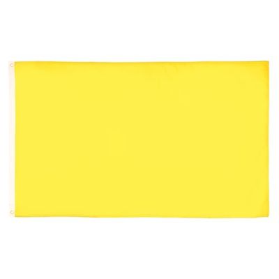 AZ FLAG Jednokolorowa żółta flaga 90x60cm - Żółta flaga 60 x 90 cm lekki poliester