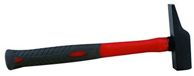 TEC HIT 201830 - Marteau Menuisier - En Acier Trempé et Manche en Bois - Robuste et Resistant - 30 mm - Noir/Rouge