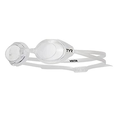 TYR unisex-adult Vecta Racing Swim Goggles Adult Fit