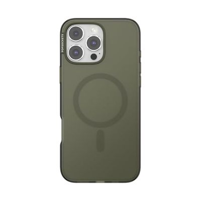 PopSockets Custodia per iPhone 16 Pro Max compatibile con MagSafe, custodia per iPhone 16 Pro Max, compatibile con ricarica wireless - Affaticamento