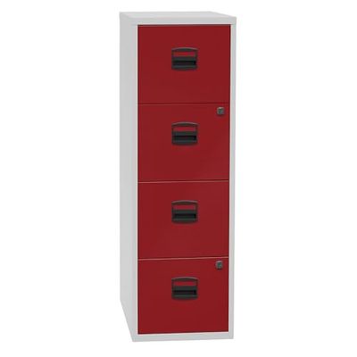 Bisley Home Armoire dossiers Suspendus PFA, 4 tiroirs HR