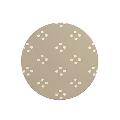 Questo Casa, Round Digital Printed Mouse Pad, Non-Slip Base, for Office and Home, Diameter:22cm