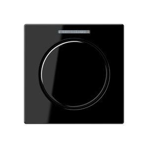 Jung a1540ko5sw – Plaque centrale avec bouton télécommande Visor Noir