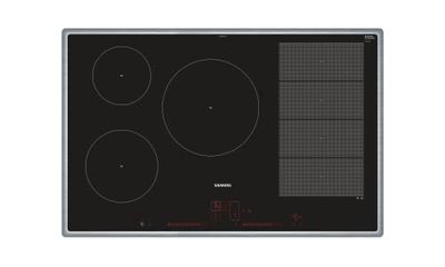 Siemens EX845LVC1E iQ700 Placa de indução (79,5 cm, indução variada, PowerBoost, bratSensor Plus, vitrocerâmica)