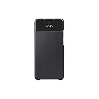Samsung Smart S View Wallet Cover for A725 Galaxy A72 - Black