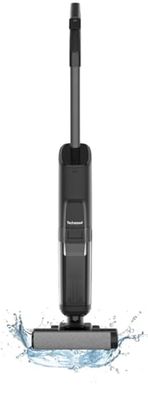 Techwood Nettoyeur Rechargeable TAB-906, Aspirateur Laveur Intelligent, Noir, 700 milliliters, 76 décibeles