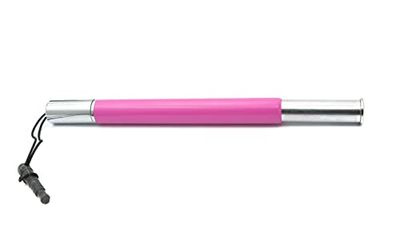 SYSTEM-S Lápiz Capacitivo de Aluminio Rosa para Tablet Smartphone Surface