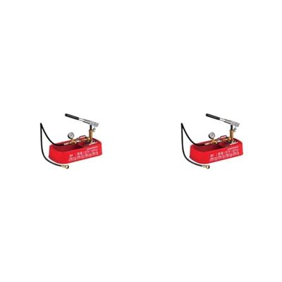 Rothenberger 6.1130 Testing Pump for Domestic Pipework, 30-Bar (Pack of 2)