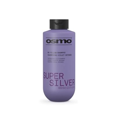 OSMO Super Silver Shampoo | Violet Pigment | No Yellow or Brass | Purple Toning for Ashy Results | Vegan. 400ml