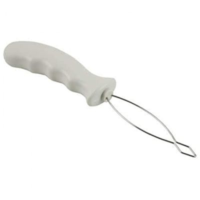 HOMECRAFT Kings Button Hook, Easy to Use Dressing Aid, Fasten Buttons Independently, Comfortable Contoured Handle, Arthritis, Painful Grip, Weak Grasp, One Handed, (Eligible for VAT Relief in the UK)