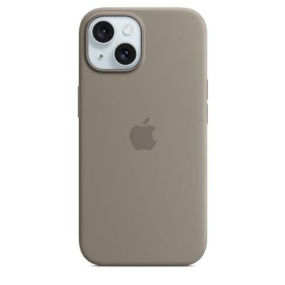 Apple iPhone 15 Silicone Case with MagSafe - Clay ​​​​​​​