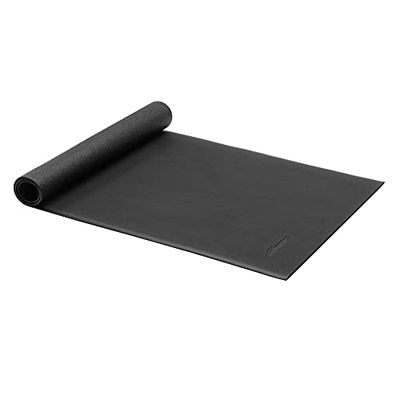 Amazon Basics Tapete protetor de alta densidade para uso com máquinas de ginásio e fitas, 76 x 183 cm, preto