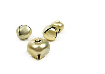 Gold jingle bells 12 mm. 20u.