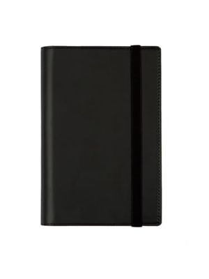 Finocam - Agenda con Bloc de Notas DuoBand 2025 Semana Vista Horizontal Enero 2025 - Diciembre 2025 (12 meses) Negro Catalán