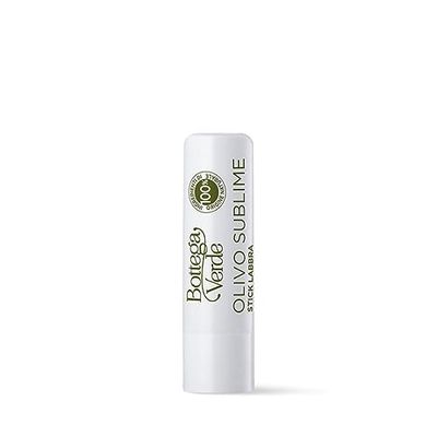 Bottega Verde - Olivo Sublime Stick labbra, 5ml, Protettivo ed Emolliente, con Olio di Oliva Iperfermentato, per Pelli Normali o Secche