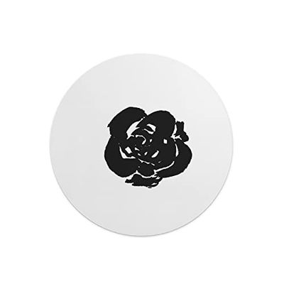 Questo Casa, Round Digital Printed Mouse Pad, Non-Slip Base, for Office and Home, Diameter:22cm