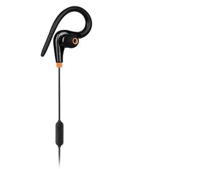 Mysound Meliconi Speak Fit + Type-C słuchawki douszne sportowe czarny pomarańczowy