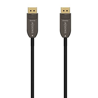 Cable DiSPLAYPORT 1.4 8K AISENS A155-0608 DISPLAYPORT MACHO DISPLAYPORT MACHO 20M NEGRO