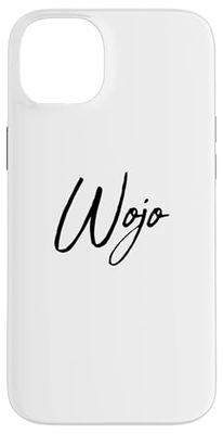 Beautiful Handwritten Font Wojo Calligraphy Case for iPhone 14 Plus