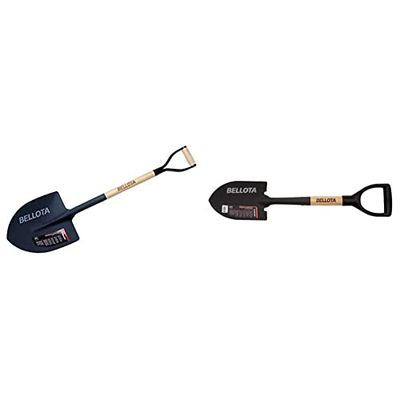 Bellota 5501-3 MA - Pala Punta & 5526 - Pala pequeña para Camping, Jardin o Nieve 150x210mm