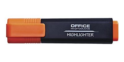 OFFICE PRODUCTS Markeerstift Oplichtend 10 stuks Kleur: Oranje/Highlighter Textliner De Niet-giftige inkt, wigpunt lichtgevende kleuren Hoge kwaliteit/lijndikte 1-5 mm