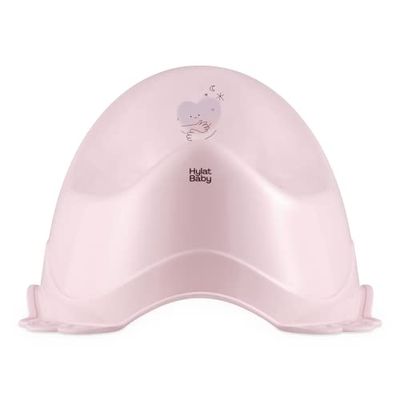 Hylat Baby Potje voor kinderen - jongens/meisjes vanaf ca. 2 jaar, ook voor luier en potjestraining, kleur: roze, motief: Hug me, merk: Hylat Baby