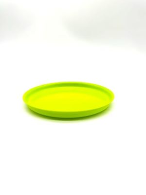 Kimmel 21-000-2207-1 Plastic Children's Place Plate, Crockery, Reusable, shatterproof, Stackable, Citrus