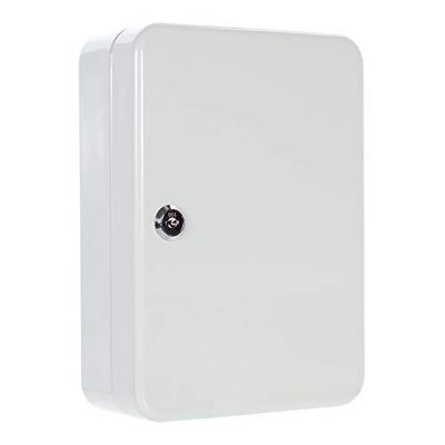 Rottner 3122 SK20 Armoire à clés avec crochets réglables pour 20 clés Blanc