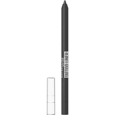 Maybelline New York Matita Occhi in Gel, Colore Intenso, Tenuta Fino a 36H, Formula No Transfer, Per Look Grafici e Definiti, Tattoo Liner Gel Pencil, Tonalità: Metallic Nights