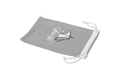 Bonamaison Imprimé Numériquement Lunettes Étui avec Cordon de Serrage, 100% Coton, Sac Lunettes, Pochette à Lunettes, 1 Pièce, Taille: 11x19 Cm