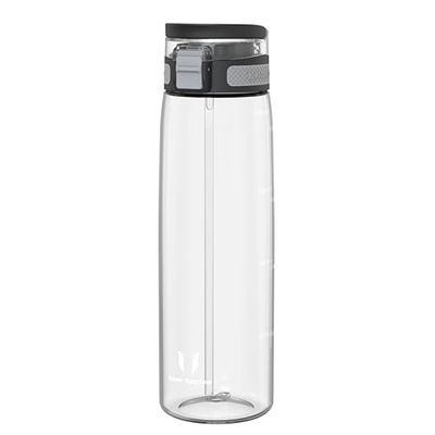Super Sparrow Borraccia - 1 Litro - TouchSip Sportiva Bottiglia - Tritan Senza BPA, a Prova di Perdite - Borracce con Cannuccia Ideale per Scuola e Sport
