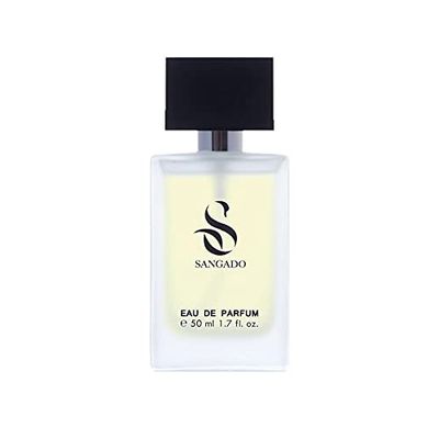 DEEP BLUE by SANGADO, Perfume for Men, 8-10 hours long-Lasting, Luxury smelling, Woody Aromatic, Fine French Essences, Extra-Concentrated (Eau de Parfum), Refined, Clean, Magnetic, 50 ml