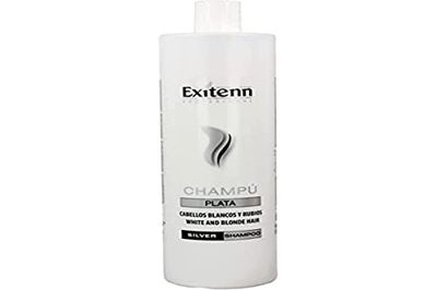 Exitenn Silver Shampoo, White and Blonde Hair - 250 ml