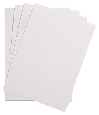 Clairefontaine 975563C Paquet Papier Maya - 25 Feuilles Papier Dessin Lisse Blanc - A2 42x59,4 cm 185g - Idéal pour le Dessin et les Activités Créatives