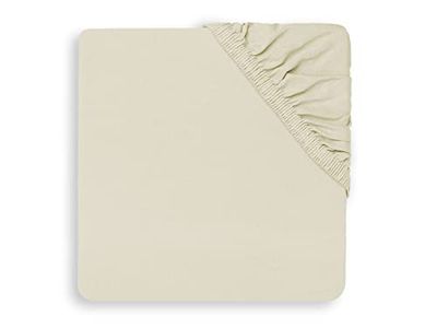 Hoeslaken jersey boxmatras 75x95cm ivory