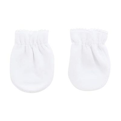cambrass Unisex, rękawiczki, 6393, rozm. noworodków (rozmiar producenta: One Size), białe (Blanc)