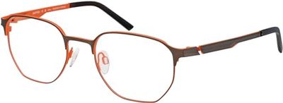 CHARMANT 333 brillen, bruin/bruin, 52 heren, Brown/Braun