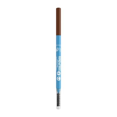 Rimmel London Kind & Free Matita Sopracciglia Brow Definer, Pigmenti naturali, Effetto naturale, Formula vegana - 006 - Espresso, 0.09g