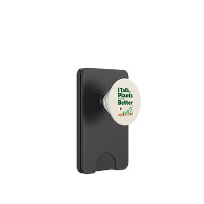Parlo con le piante: ascoltano meglio PopSockets PopWallet per MagSafe