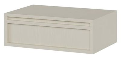 Selsey Evo stolik nocny, Engineered Wood, kremowy, szerokość 50 cm