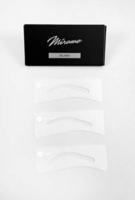 guarda Lashes & brows, Set E kit per trucco (Stencil Island) – 3 pezzi