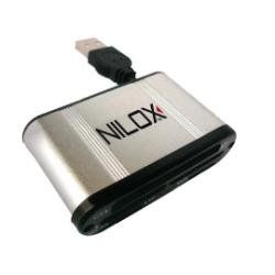 Nilox 10NXCR5100001 USB 2.0-drive, 16 x 64 x 38 mm, grijs