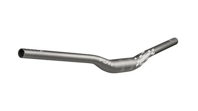Funn Speedrun Junior Guidon de VTT Junior avec Collier de Serrage de 31.8mm et Largeur de 680mm, Convient pour les poignées de vélo de 19mm de diamètre intérieur (Gris)