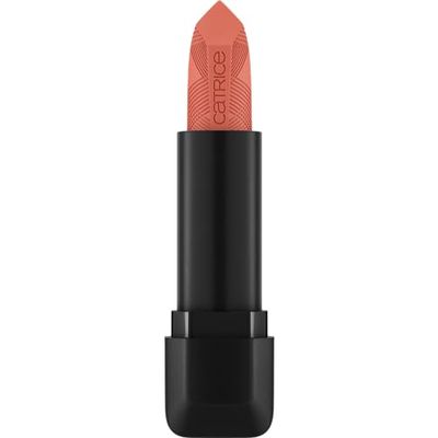 Catrice Scandalous matowa pomadka do ust, nr 110, brązowa, nawilżająca, długotrwała, natychmiastowy efekt, wegańska, bez parabenów, bez cząstek mikroplastiku, bez nanocząsteczek, 1 opakowanie (3,5 g)