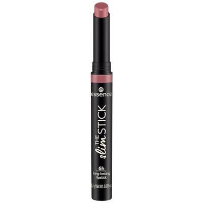 essence THE slim STICK, läppstift, nr 104, rosa, långvarig, vårdande, expressresultat, färgintensiv, matt, vegansk, utan parfym, utan alkohol, utan parabener, 1-pack (1,7 g)