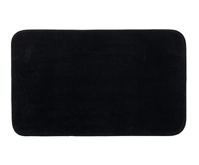 Gözze - Tappetino da Bagno Antiscivolo Premium, RIO, 100% Microfibra, 100% Microfibra, 50 x 70 cm - Nero